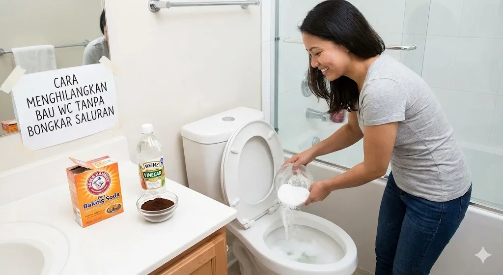 12 Cara Menghilangkan Bau WC Tanpa Harus Bongkar Saluran