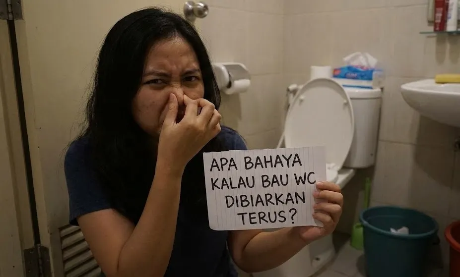 Bahaya Kalau Bau WC Dibiarkan