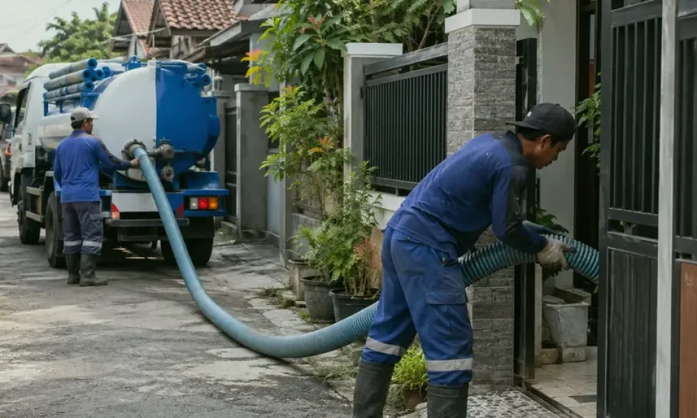 jasa Tukang Saluran Mampet dan Sedot WC Waluya